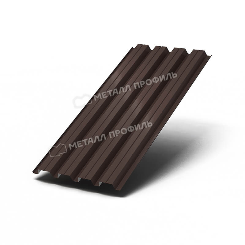 Фото: Профнастил Н60 х 845 - B (VALORI-20-DarkBrown-0.5) в Белоозерском