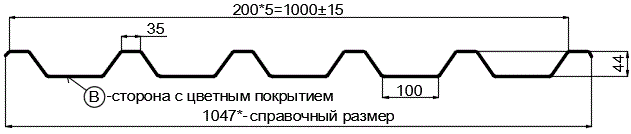 Фото: Профнастил Н60 х 845 - B (PURMAN-20-3005-0.5) в Белоозерском