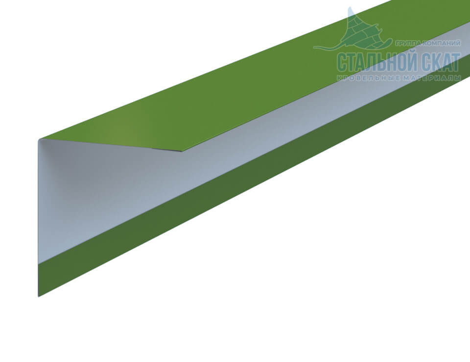 Планка угла наружного 50х50х3000 NormanMP (ПЭ-01-6018-0.5) в Белоозерском