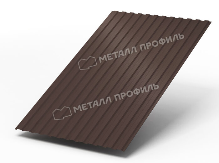 Профнастил МП10 х 1100 - A (ПЭ-01-8017Color-0.4±0.08мм) в Белоозерском