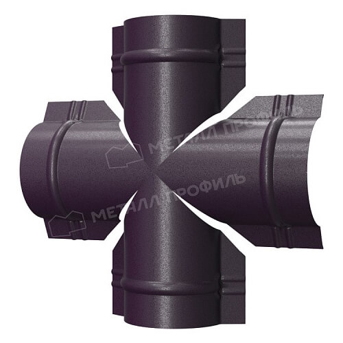 Четверник для круглого конька R110 (VALORI-20-Violet-0.5)